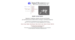 Desktop Screenshot of immelresources.com